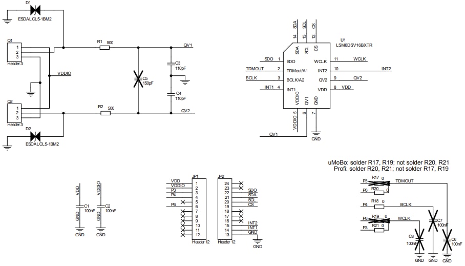 Schematic - STMicroelectronics STEVAL-MKI234KA Evaluation Kit