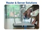 Hirose Electric Router & Server Solutions