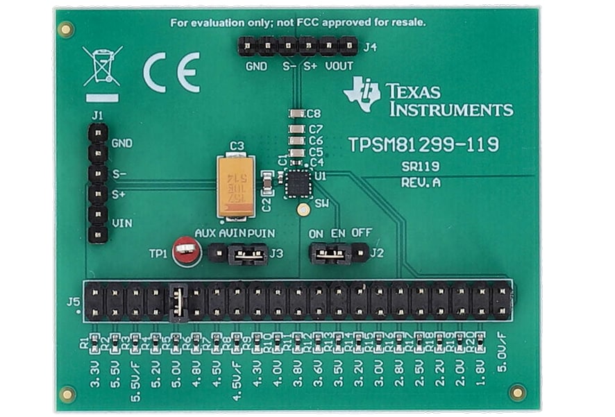 Location Circuit - Texas Instruments TPSM61299EVM-119 Evaluation Module