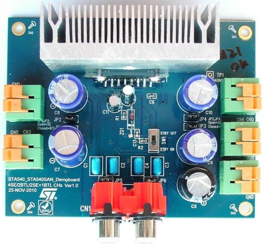 STMicroelectronics STEVAL-CCA040V1 Power Amplifier Demonstration Board